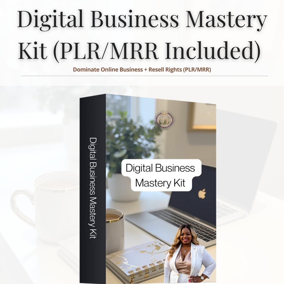 Digital Business Mastery Kit (PLR/MRR Included)