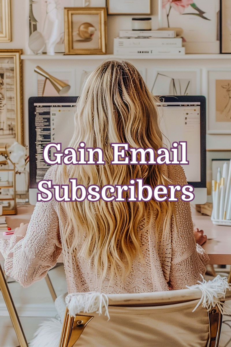 Gain Email Subscribers