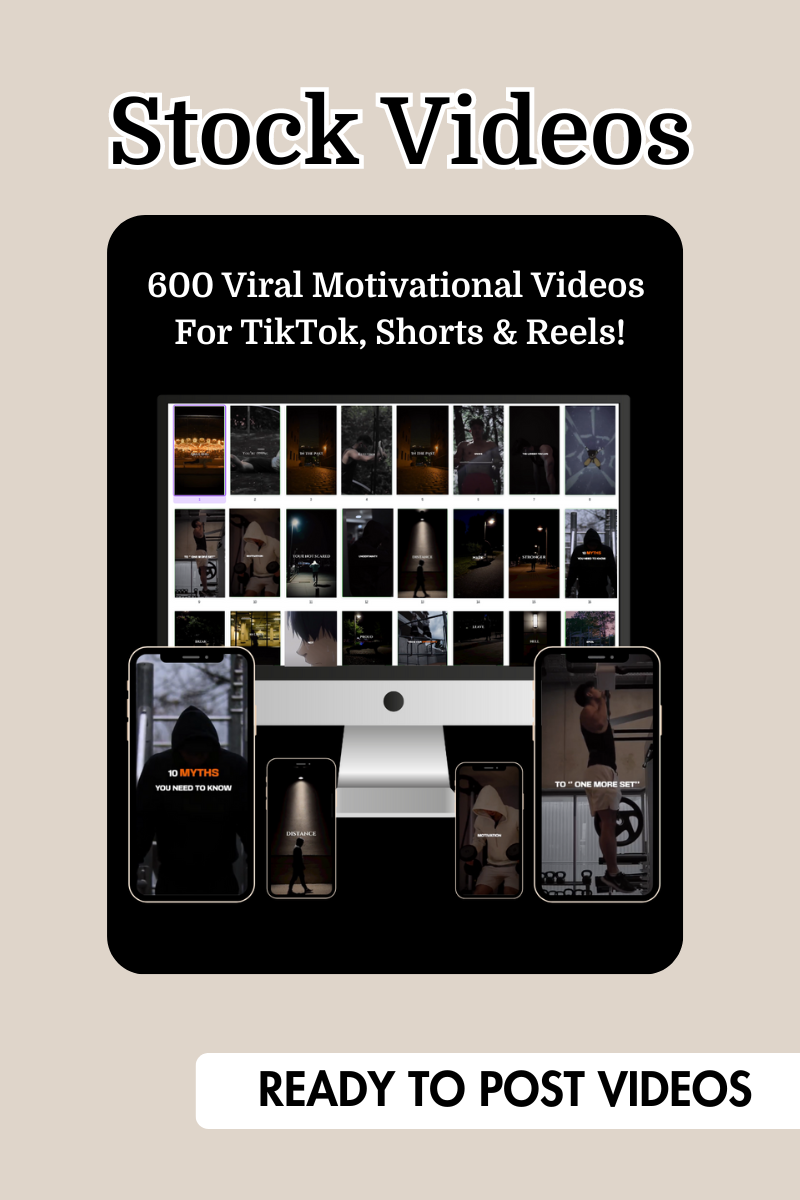 600 Viral Motivational Videos For TikTok, Shorts & Reels!