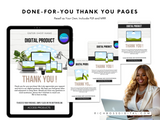 Done-for-You Thank You Pages| MRR & PLR