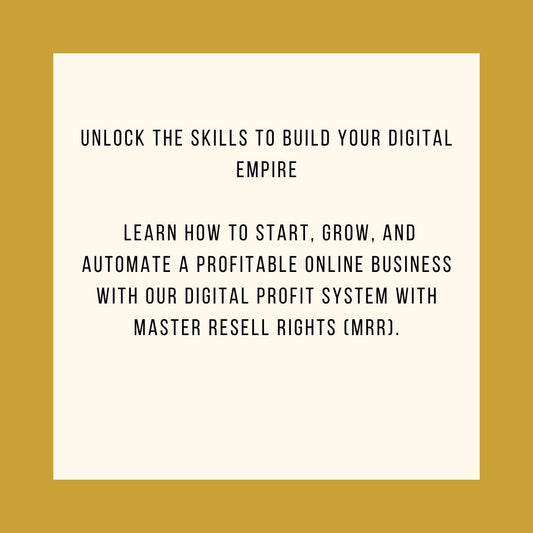 Digital Profit System